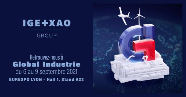 IGE+XAO at Global Industrie 2021 (Hall 1 Stand A23)