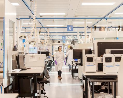 The pharmaceutical group GSK invests and increases its production capacity