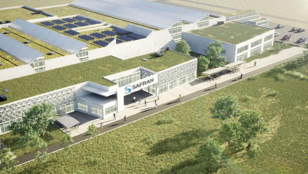 Safran implante une nouvelle usine de pièces de moteur d’avion à Rennes