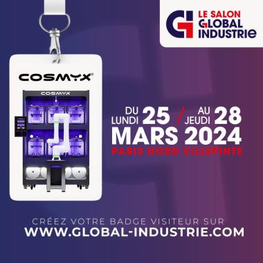 COSMYX at the Global Industrie 2024 show