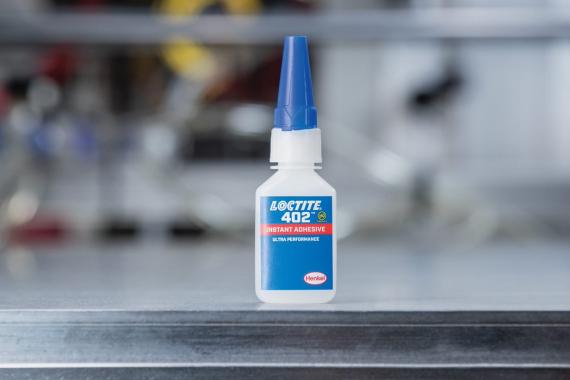 TACKLE YOUR ASSEMBLY CHALLENGES  IN AN INSTANT WITH LOCTITE 402.