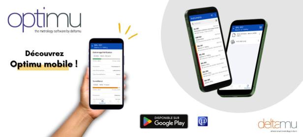 Deltamu launches the Optimu mobile application to facilitate monitoring of instruments in the field!