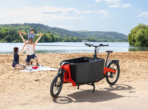 Cargo Bike: a 100% electric model from the Douze cycles and Toyota partnership