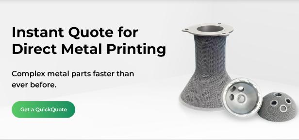 Quickparts Revs Up Manufacturing Speed and Options with an Instant Quote Service for Direct Metal Printing and Expanded CNC Materials