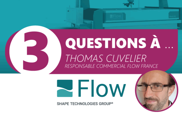3 questions to FLOW - World leader in ultra high pressure water jet cutting