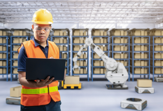 Automation of warehouses and logistics platforms