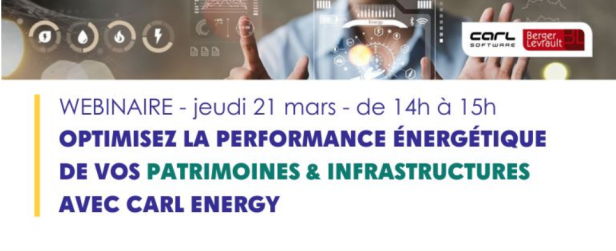 Webinaire | Optimisez la performance énergétique de votre patrimoine avec CARL Energy