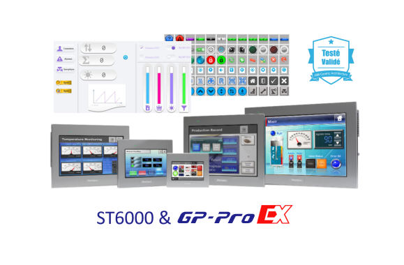 GP-Pro EX est disponible pour la programmation de la gamme ST6000 !