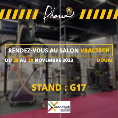 Pharaon participates in the VRACH TECH DOUAI exhibition from November 28 to 30, 2023