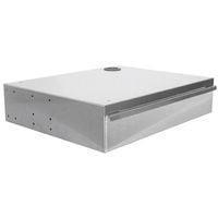 INOX storage drawer W 556 x D 450 x H 126 mm