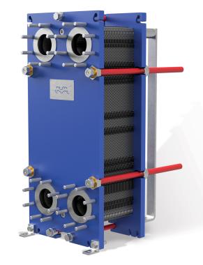 Plate and gasket heat exchangers