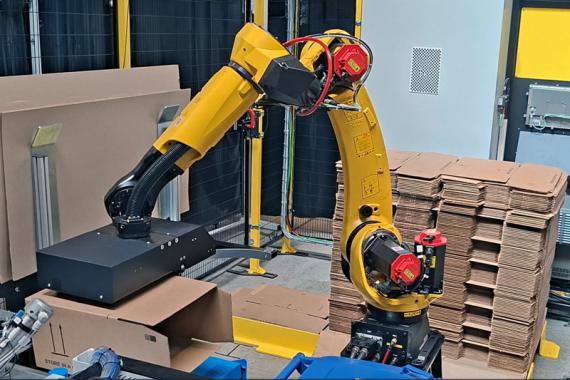 ROBOT DE FORMAGE DE CAISSES AMERICAINES MULTIFORMATS 