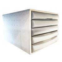PVC storage block 5 drawers W 285 x D 380 x H 220 mm