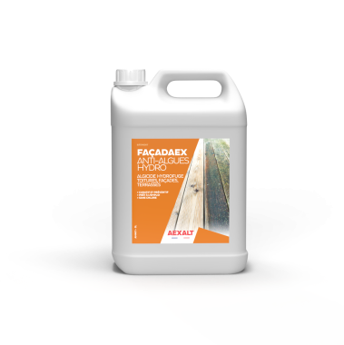 Water-repellent algicide for roofs, facades, terraces - 5L