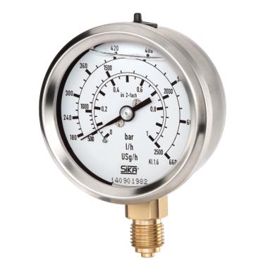 C-tube pressure gauges // Special version // Model MRE-g