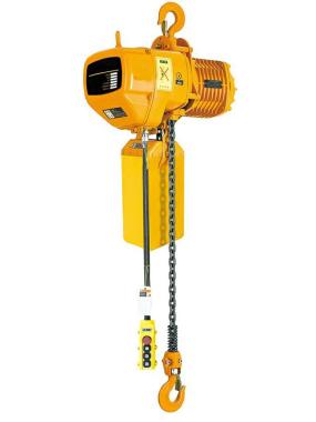 Stationary electric chain hoist with TOR hook HHBD02-02, 2TX12M/380V