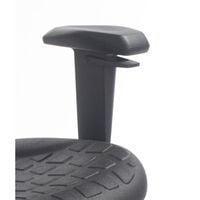 Set of 2 armrests with quick height adjustment