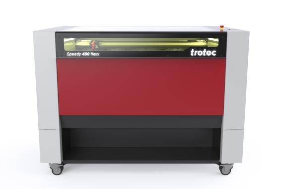 Speedy 400 Run on Ruby Trotec Vision Design and Position: The smartest and fastest laser engraving machine Speedy 400 Run on Ruby® with camera