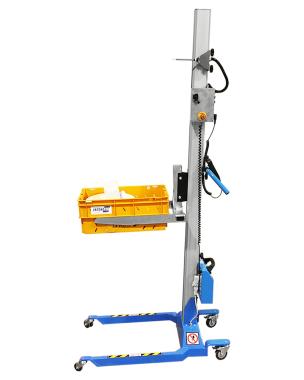 INGENITEC - Crate gripper trolley with automatic rise