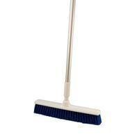 Polyester broom with aluminum handle L 400 mm and HACCP standard