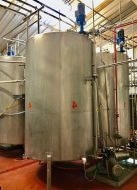 Stainless steel tank - Mixing - Thermoregulation - 65 HL