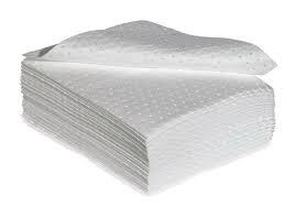 Absorbent sheets for hydrocarbons