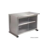 QUALIPOST 3500D INOX W 1200 x D 750 x H 900 mm chassis only with lower storage