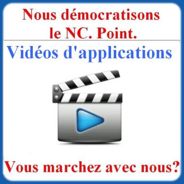 Vidéos d'applications