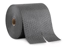 Absorbent roll for non-aggressive substances