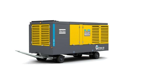 Rental - PTS 1600 T4F thermal compressor - 100% oil-free
