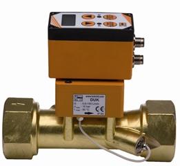 DUK: Economical ultrasonic flowmeter, and up to 120°C!