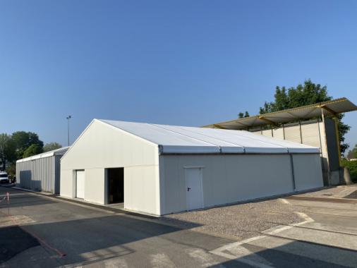 Economical temporary storage building