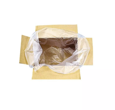 Plastic bag for meat crate