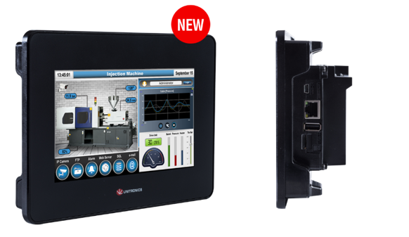 UniStream 7&#39;&#39; All-integrated from Unitronics: Compact, connected, ready for Industry 4.0