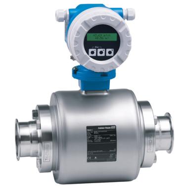 Electromagnetic flow meter for low flow rates Promag 10H