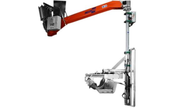 INGENITEC - Suspended pneumatic jib crane for handling specific loads