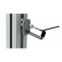 Set of 3 single hooks L 50 mm with M5 screw, for broom or dustpan