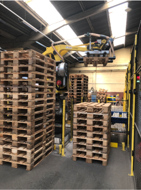 Robotic solution for palletizing