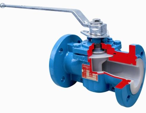 FLOWSERVE DURCO COATED Conical Swivel Valve: type T4E