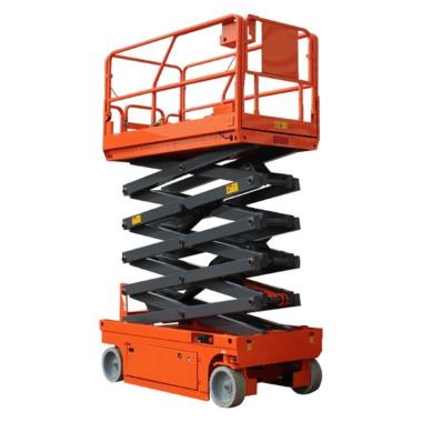 Self-propelled aerial platform CFPT0810, Capacity 450 kg, lifting height 8M, DC with battery