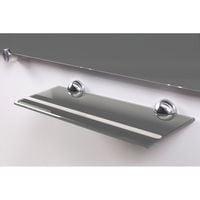 Auget en verre gris pour stylos