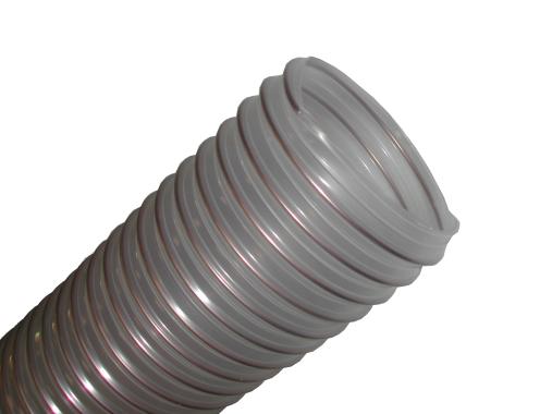 PLPR Gaine polyuréthane - SEMA Europe : aspiration de particules abrasives, écoulement de liquides, évacuation de fumées. Idéale secteur agroalimentaire.