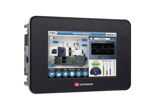 UniStream 5&#39;&#39; from Unitronics: Compact, modern and connected