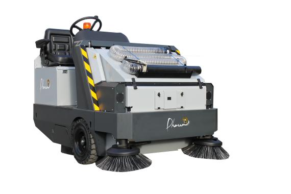 Thermal ride-on sweeper: MAX1700GPL