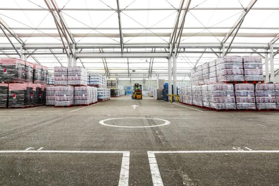 Bâtiment de stockage démontable