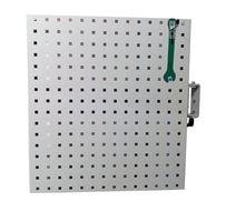 Adaptable perforated support W 550 x H 600 mm on swivel arm