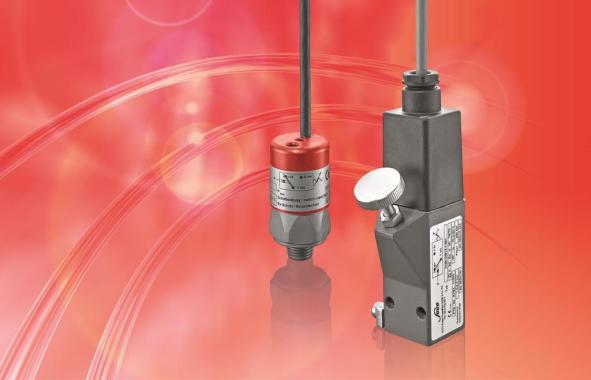 ATEX mechanical pressure switches for potentially explosive atmospheres, from Suco