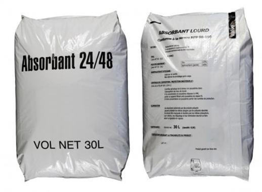Calcined natural clay absorbent - 30L