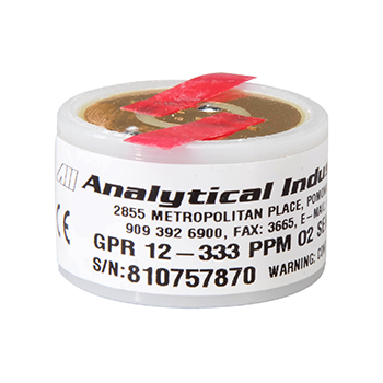 GPR-12-333 PPM O2 sensor is ideal for measuring oxygen 0-10 PPM in a gas mixture