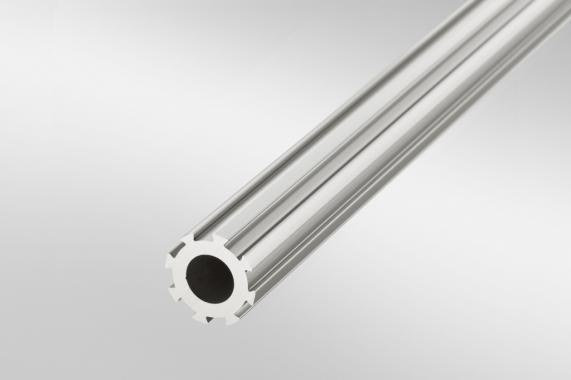 Profile tube D30-45° heavy, natural